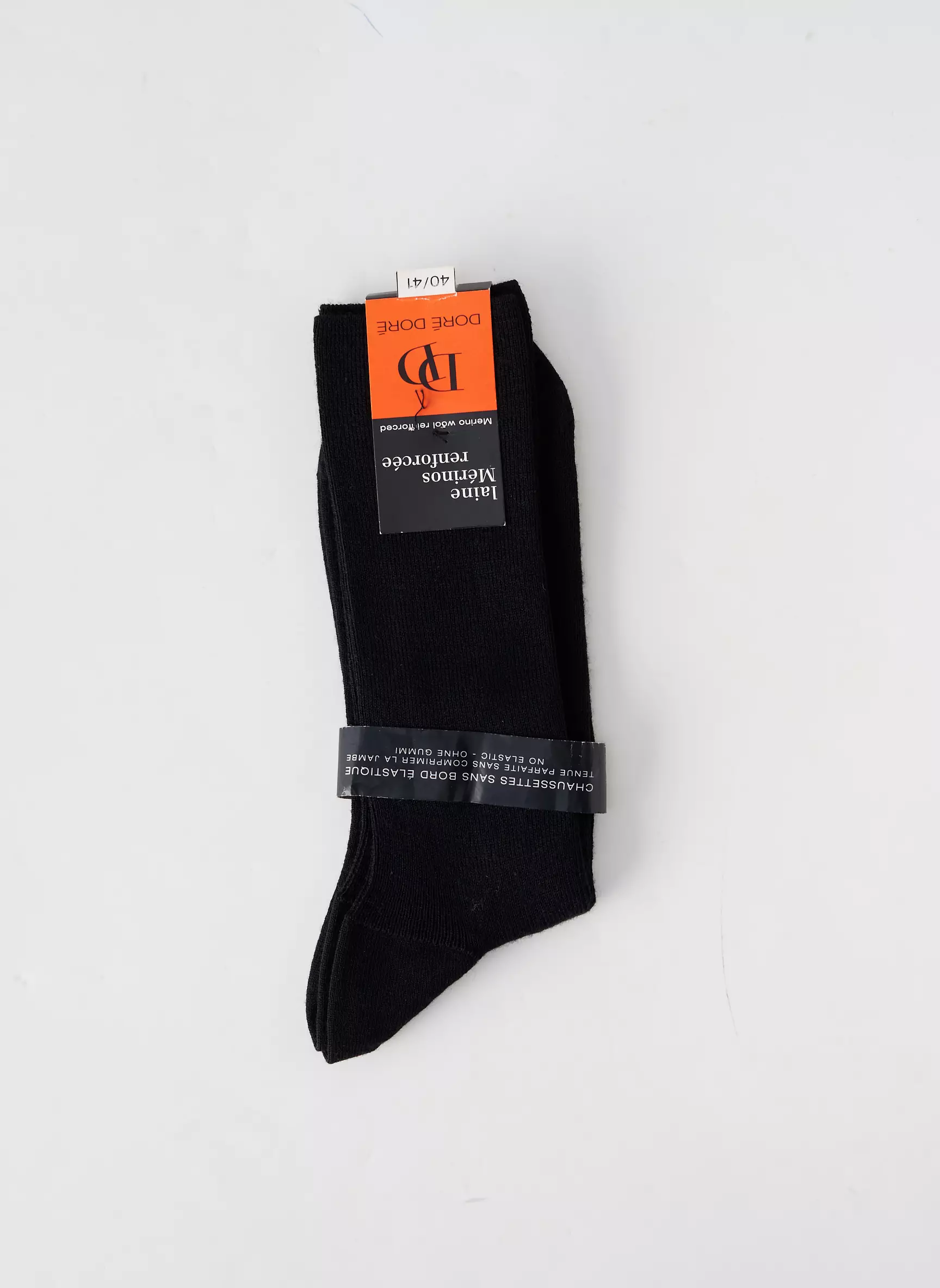 Dore Dore Chaussette Homme couleur noir