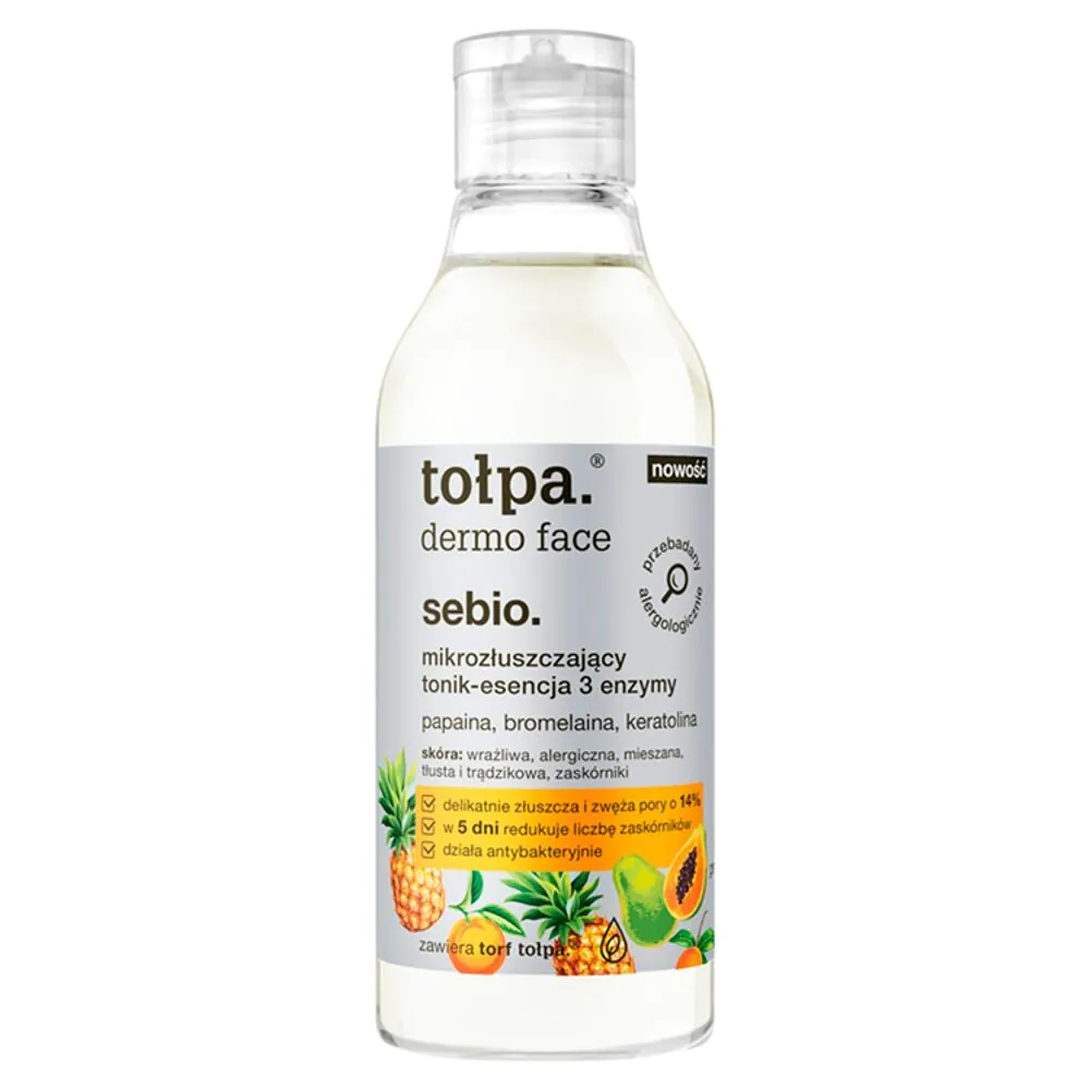 Tołpa Dermo Face SeBIOΜικροαπολεπιστικό τονωτικό άρωμα, 3 ένζυμα