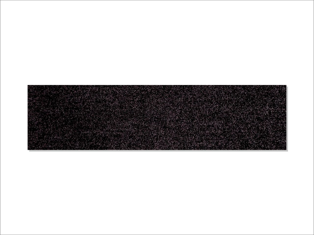 Keilbach Designprodukte Keilbach Schuhabstreifer, 147 x 37 cm, schwarz