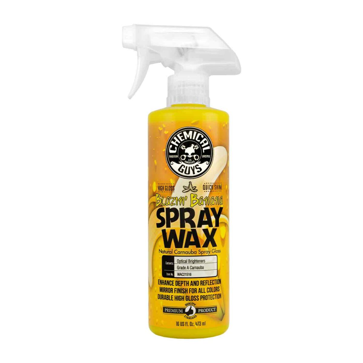 Chemical Guys Blazing Banana Carnauba Spray Wax Sprühwachs 473ml