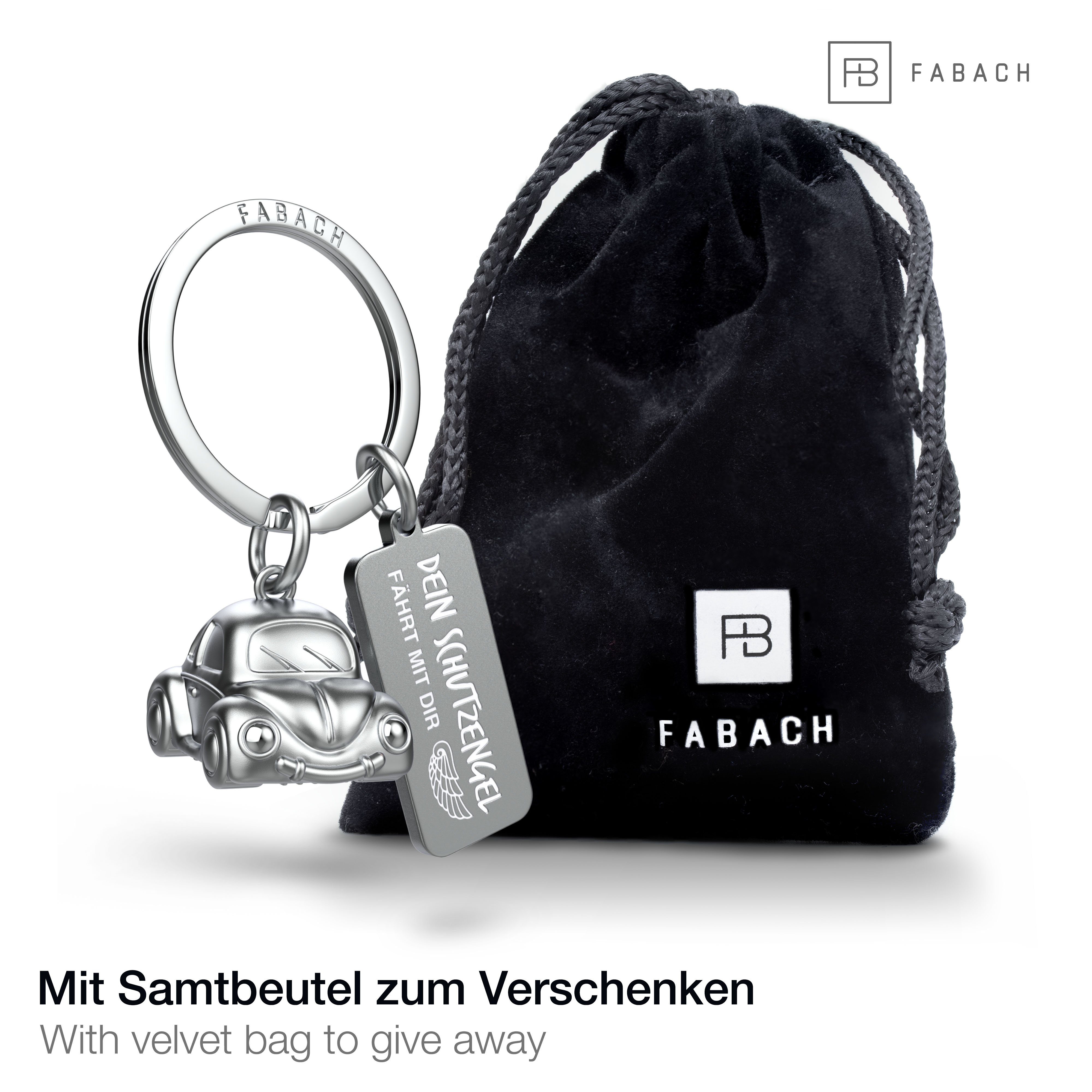 FABACH Schlüsselanhänger Miniatur Auto 
