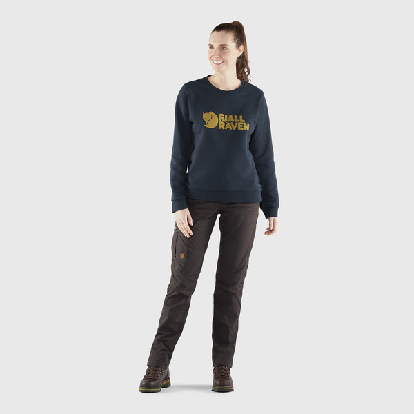 FJÄLLRÄVEN LOGO SWEATER W Damen - Sweatshirt