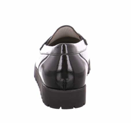 WALDLÄUFER Komfort Slipper schwarz 549002