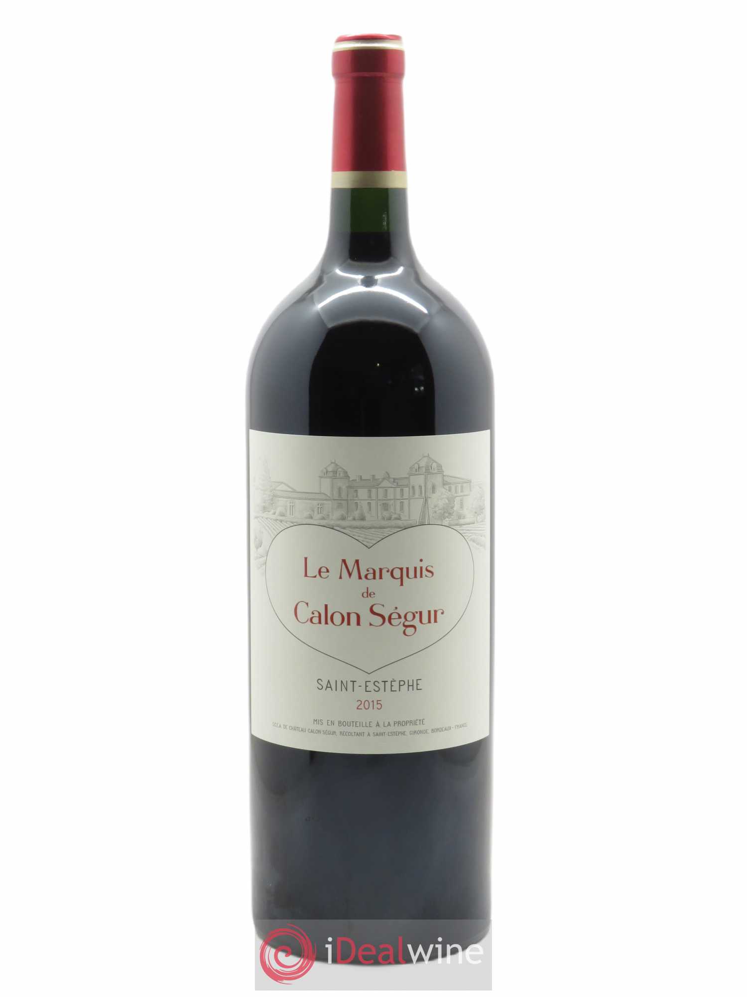 Marquis de Calon Second Vin  2015 - Lot de 1 Magnum