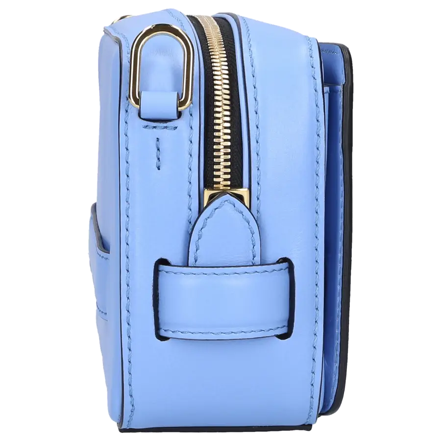 Alexander McQueen - Handtasche THE MYTH Kalbsleder - blau