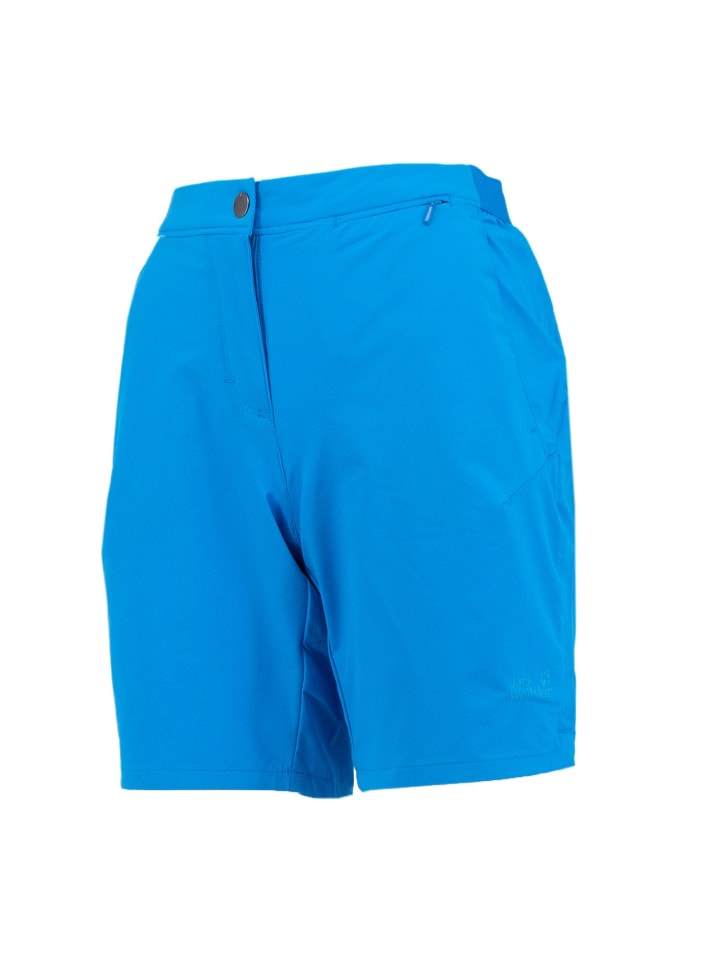 Jack Wolfskin Hose Hilltop Trail Shorts Hiking in Blau günstig kaufen 36
