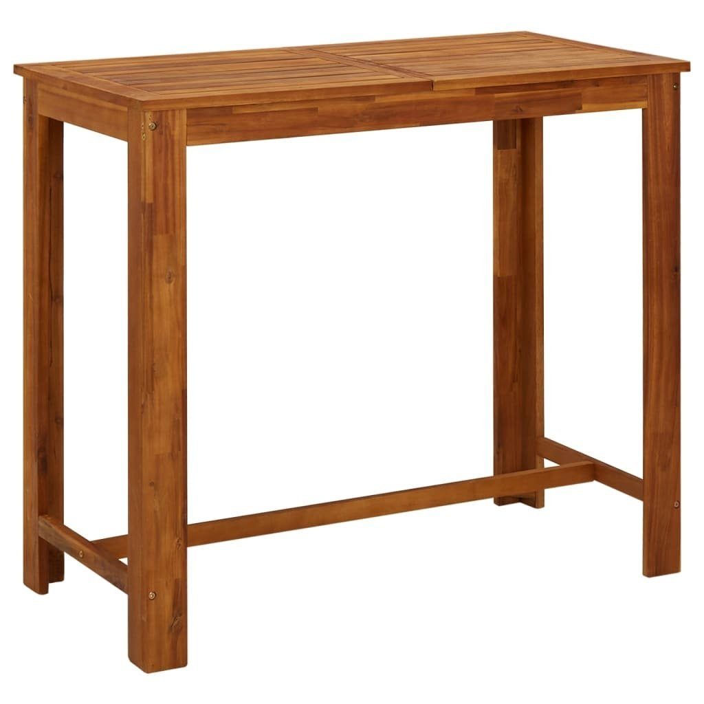 möbelando Stehtisch 295834 (LxBxH: 120x60x105 cm), aus Akazie in natur (geölt)