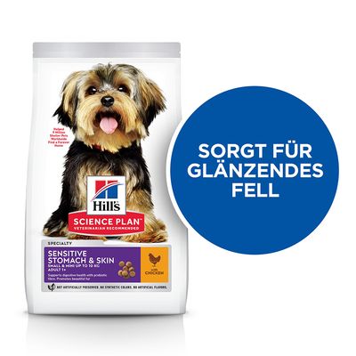 Hill's Science Plan Adult 1+ Sensitive Stomach & Skin Small & Mini mit Huhn