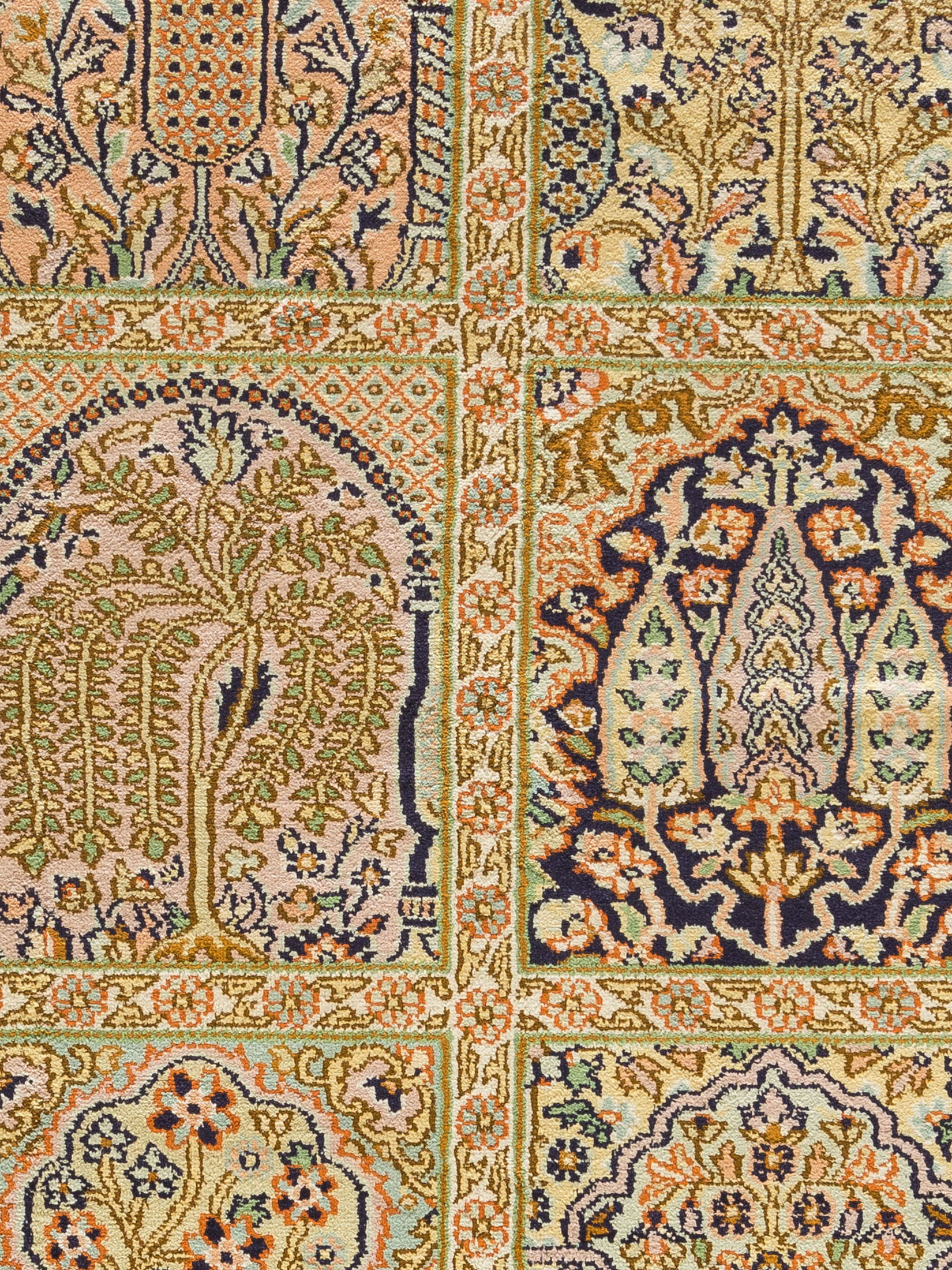 Kaschmir Seide 18/18 ca. 127 x 183 cm, Unikat / Einzelstück
