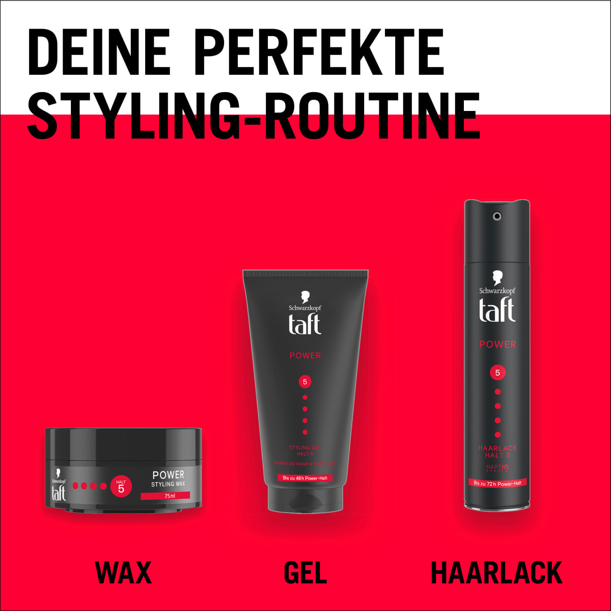 Haargel POWER Halt 5, 150 ml