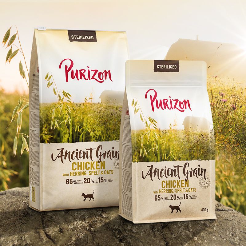 Purizon Adult Sterilised Huhn mit Fisch - Urgetreide | bitiba.de