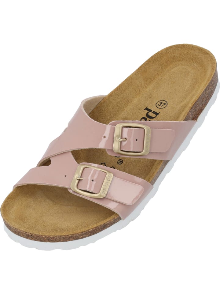 palado Pantoletten in metalic rose gold günstig kaufen
