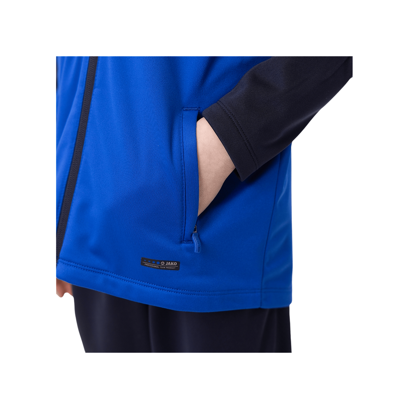 JAKO Iconic Polyesterjacke Kids Blau F403