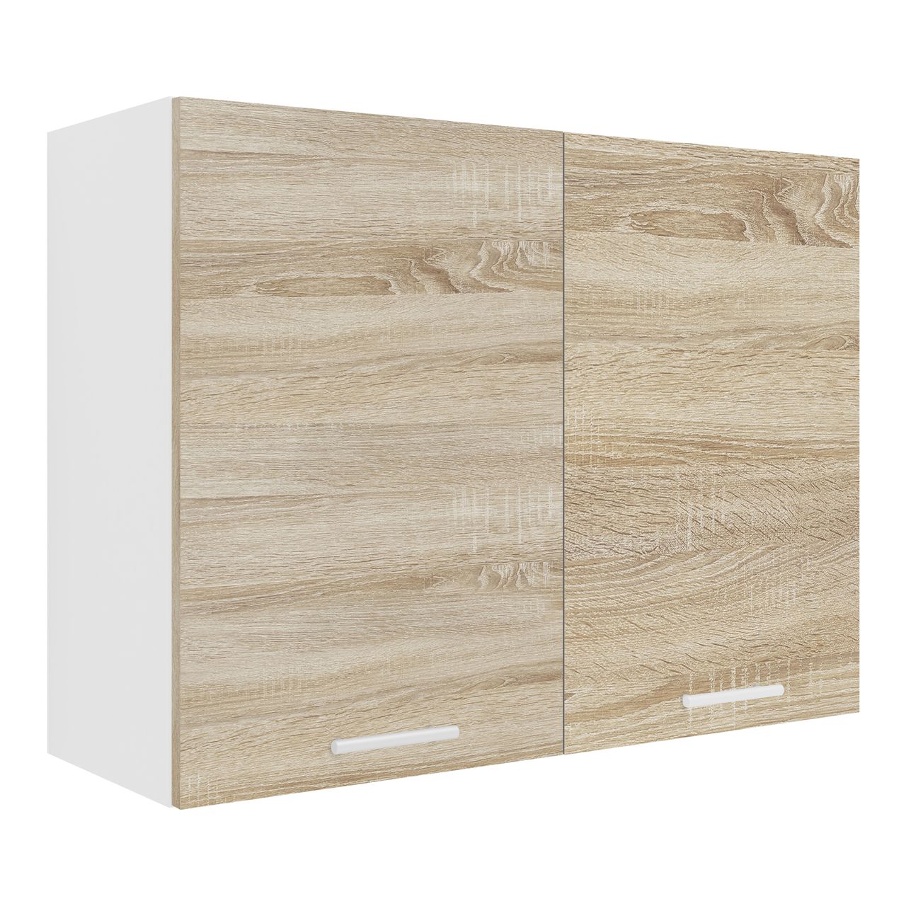 VCM Küchenschrank Breite 80 cm Holztür Hängeschrank Küche Küchenmöbel Esilo