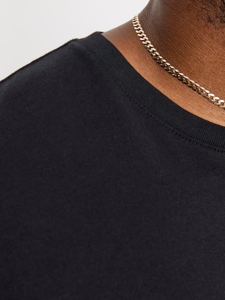 JACK & JONES PLUS T-shirt in Black günstig kaufen