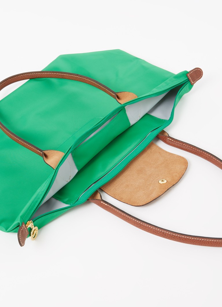 Sac bandoulière Longchamp Le Pliage Original L avec détails en cuir