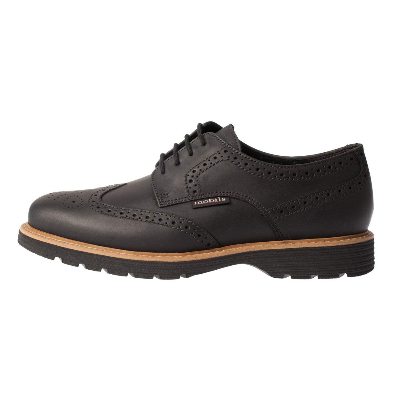 MEPHISTO Komfort Schnürer schwarz Oswald   6600  schw