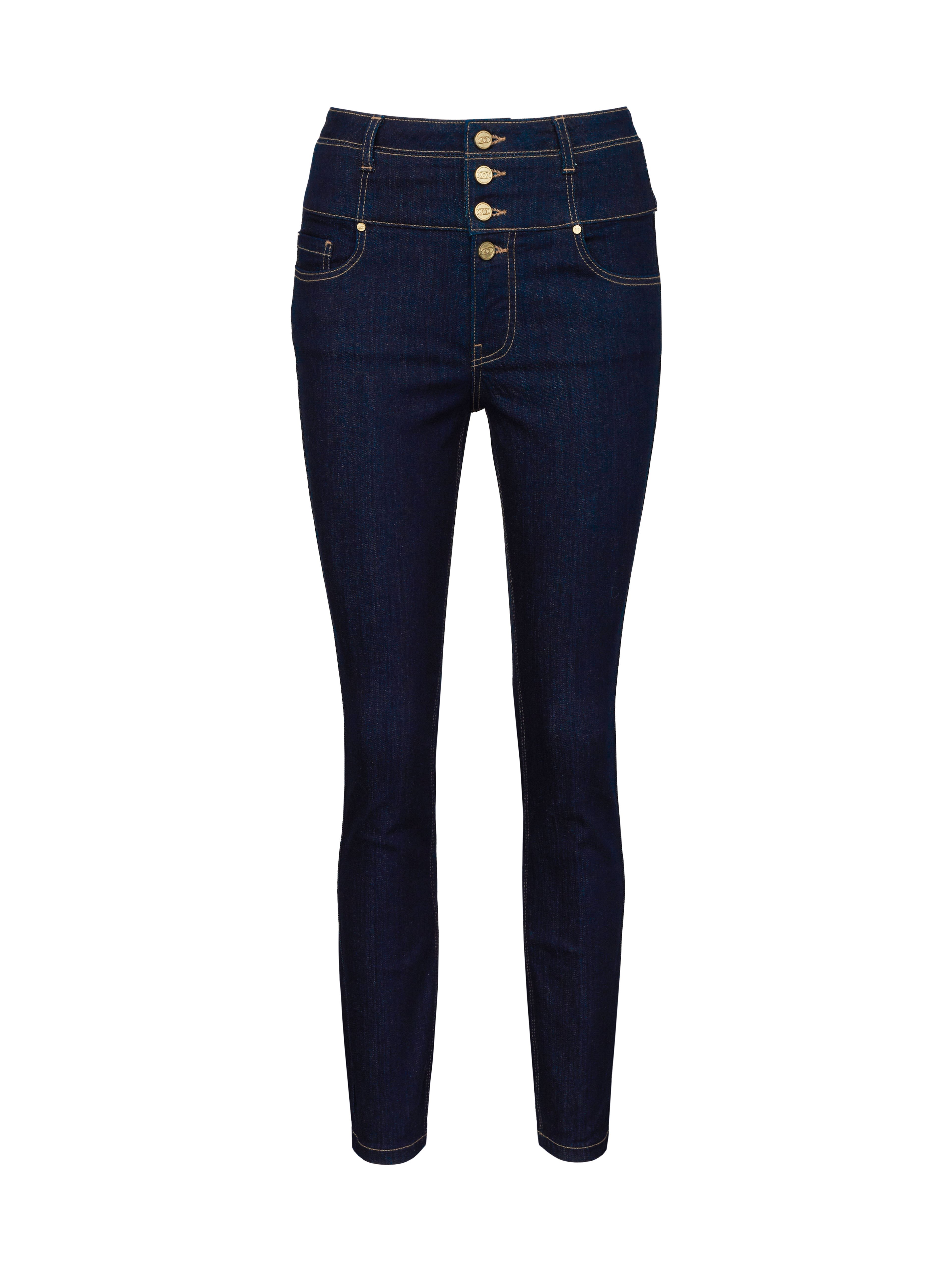 Dunkelblaue Damen-Skinny-Jeans ORSAY
