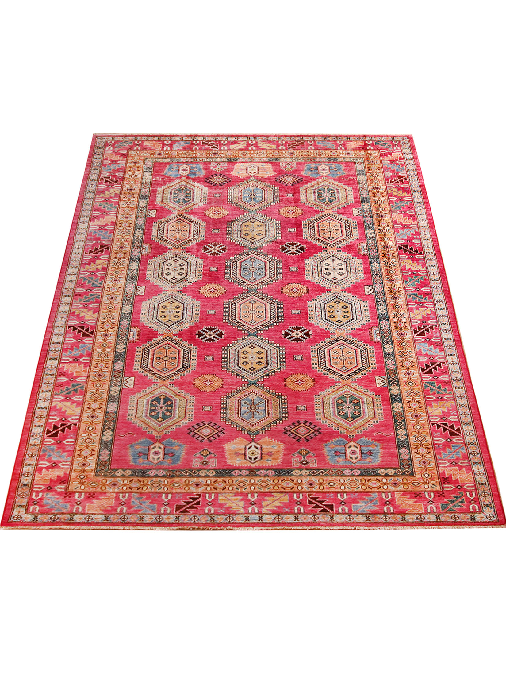 Kazak Ghazni ca. 207 x 312 cm, Unikat / Einzelstück