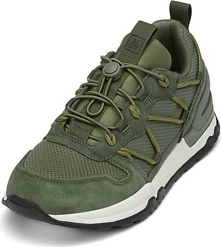 Marc O'Polo Sneaker aus abwechslungsreichem Material-Mix
