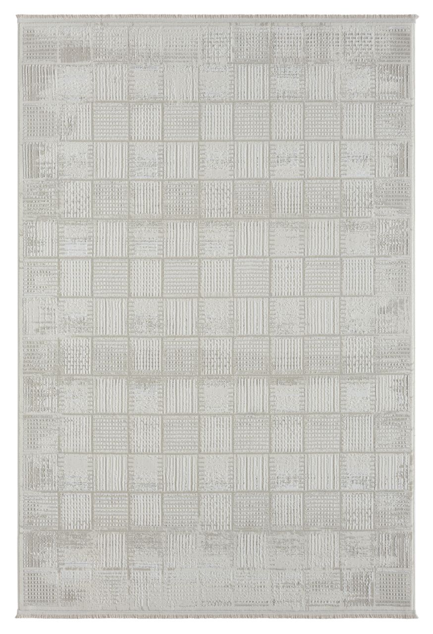 MyFlair Teppich Phoebe, 160cm x 230cm, Farbe Beige, rechteckig, Florhöhe 10mm