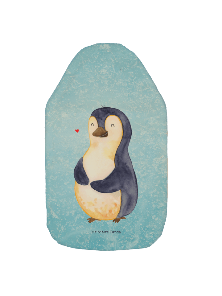 Mr. & Mrs. Panda Wärmflasche Pinguin Diät ohne Spruch in Eisblau günstig kaufen onesize