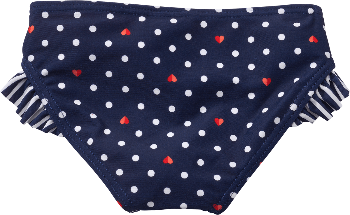 Badehose mit Punkte-Muster, blau, Gr. 86/92, 1 St