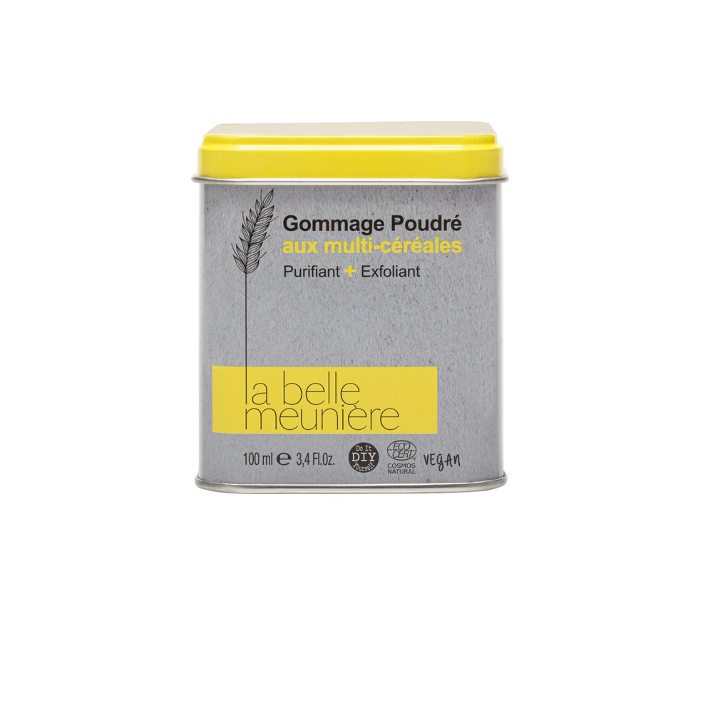 la belle meunière Gommage poudré aux multi-céréales Gommage Do It Yourself exfoliant et purifiant