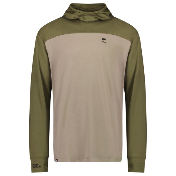 Mons Royale - Yotei Powder Hood L/S - Merinoshirt