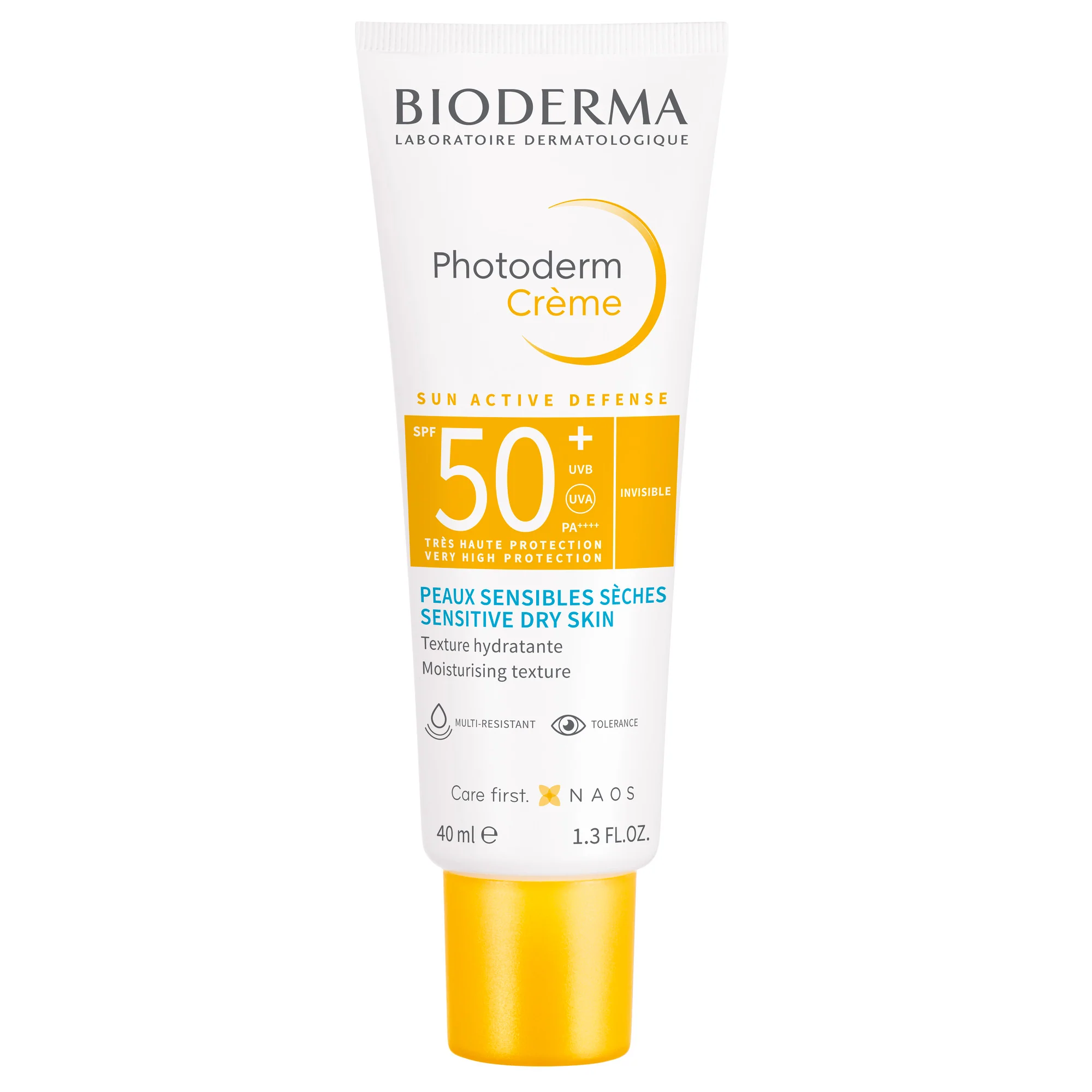Photoderm Crème SPF50+ – Solkrem for ansiktet med høy beskyttelse.