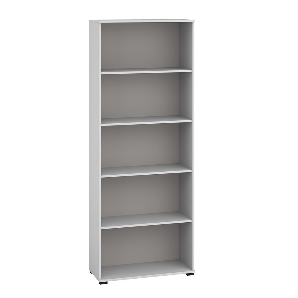 Lomadox Stauraumschrank BIARRITZ-131 mit 5 offenen Fächern, 79cm breit, grau