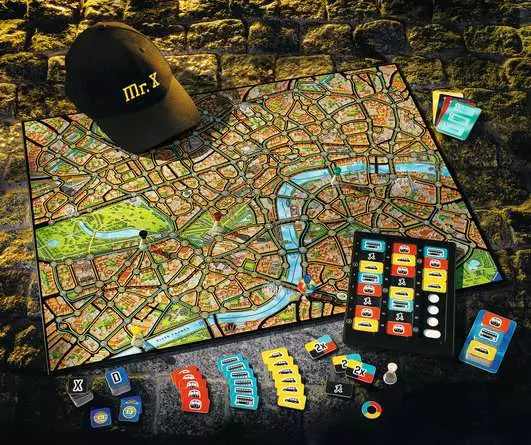 Scotland Yard - Master - Spiel ab 10 Jahren