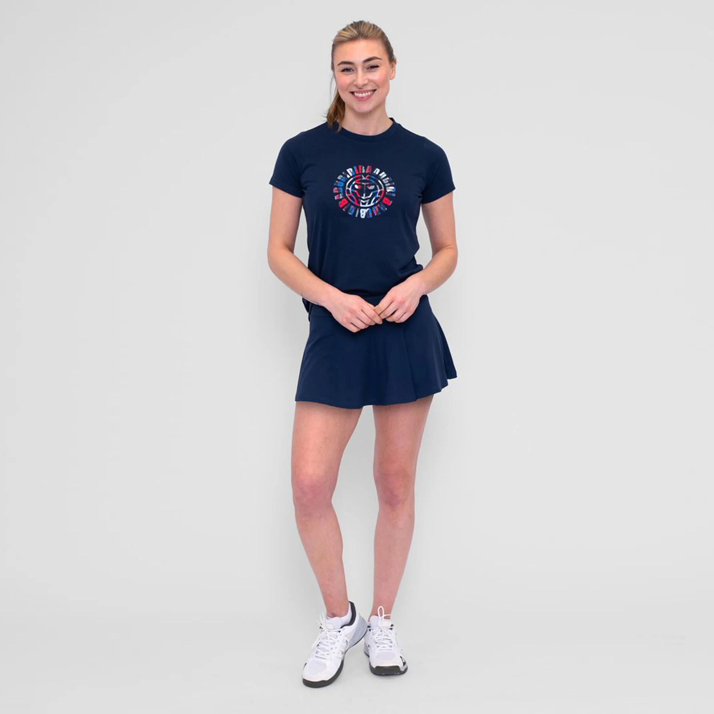 New York 2024 Chill T-Shirt Damen - Dunkelblau