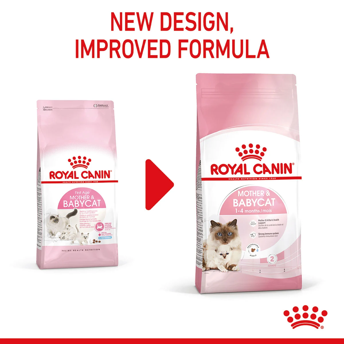 ROYAL CANIN MOTHER & BABYCAT Katzenfutter für tragende Katzen und Kitten