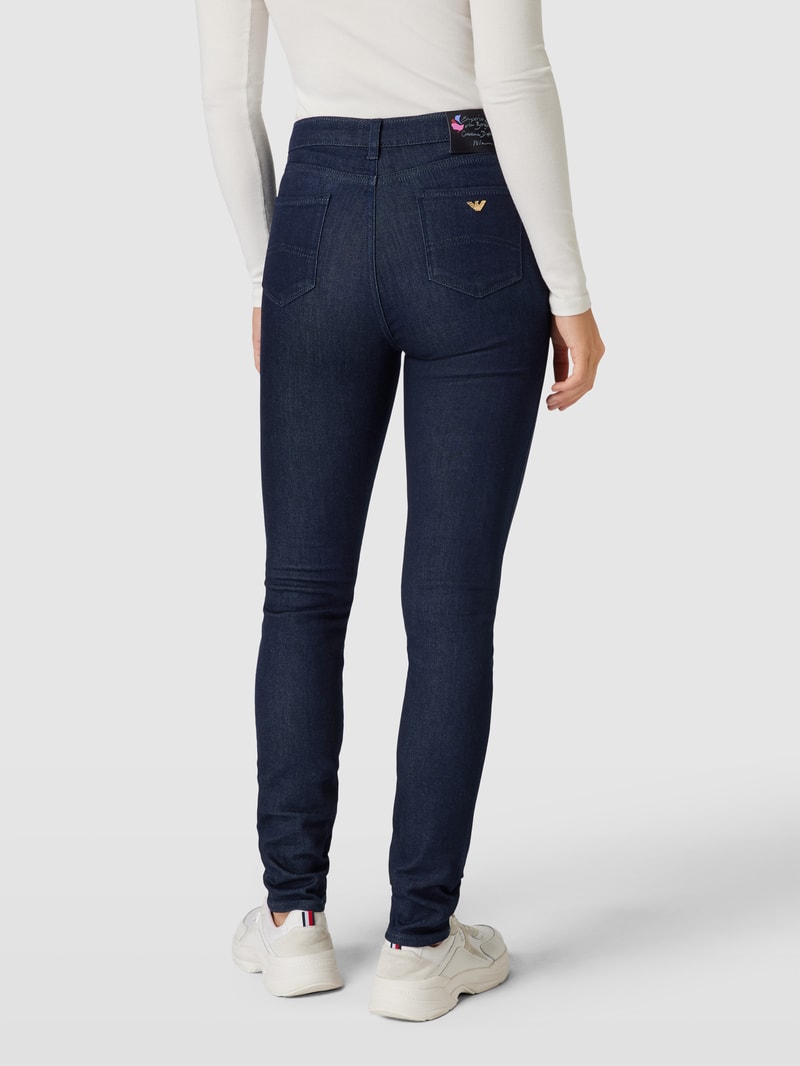 Jeans mit Label-Detail in jeans