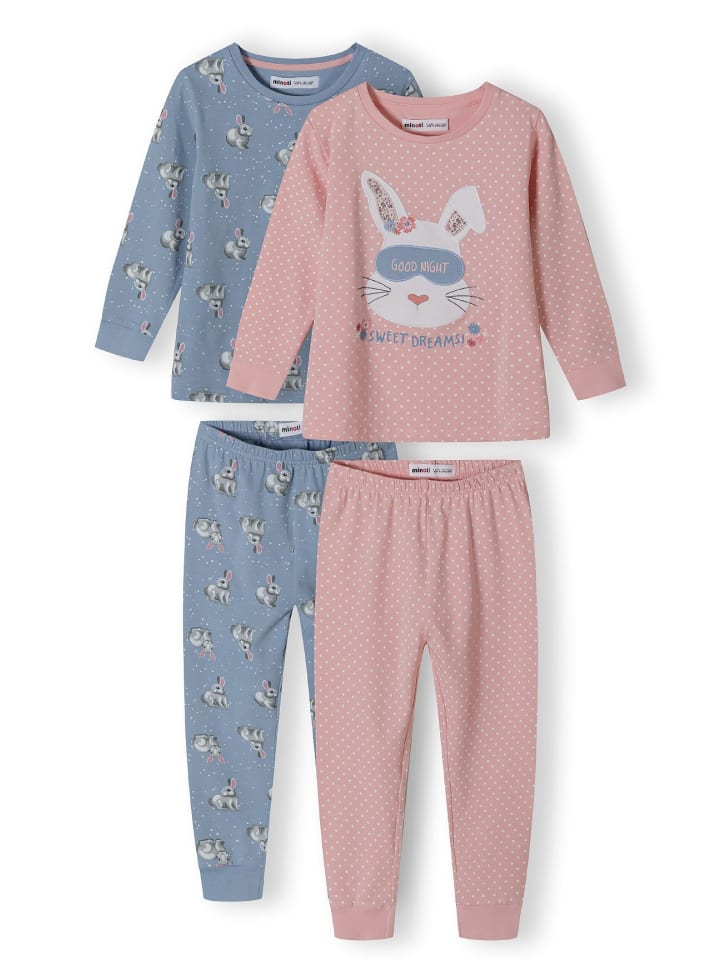 Minoti 2er-Set: Nachtwäsche 20pj20 in hellblau günstig kaufen