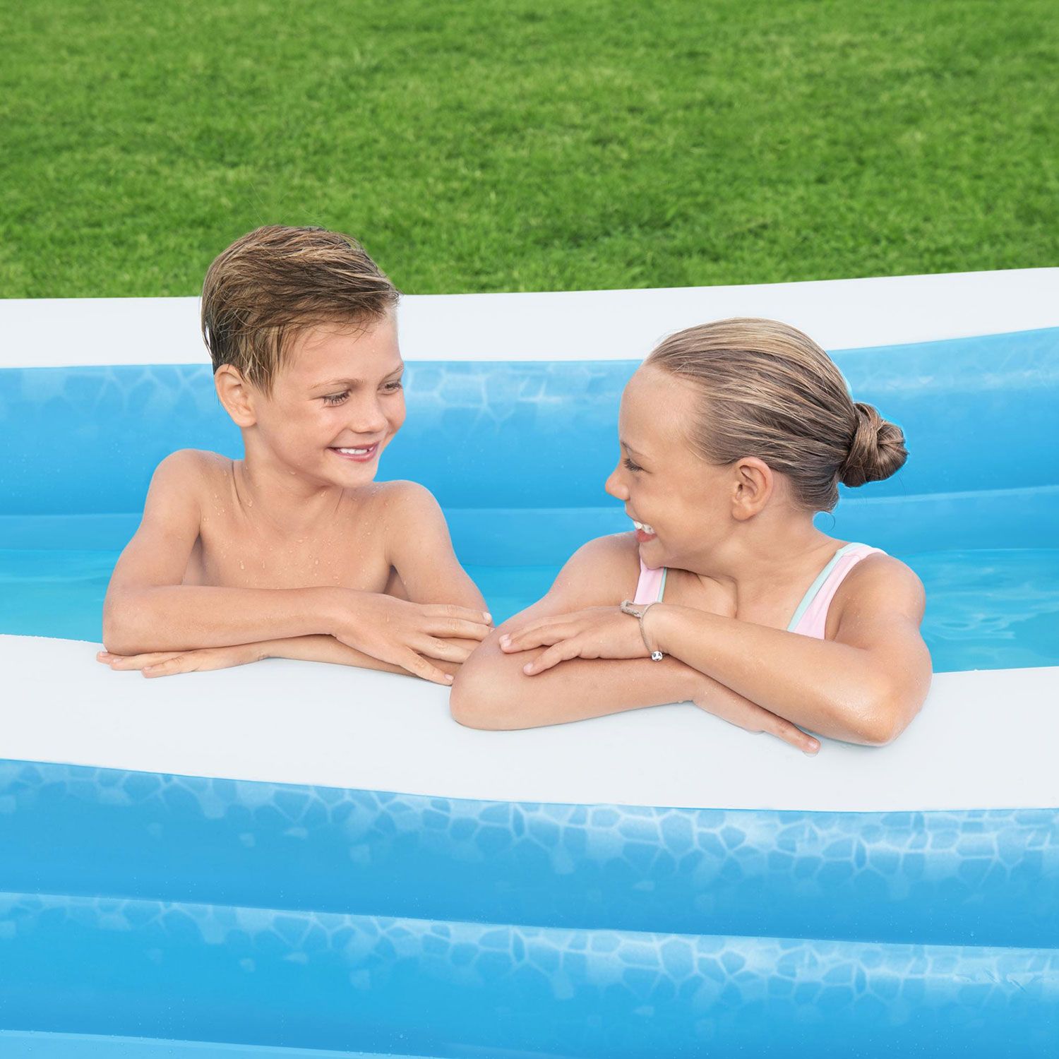 Bestway 305 x 183 cm aufblasbarer Familienpool