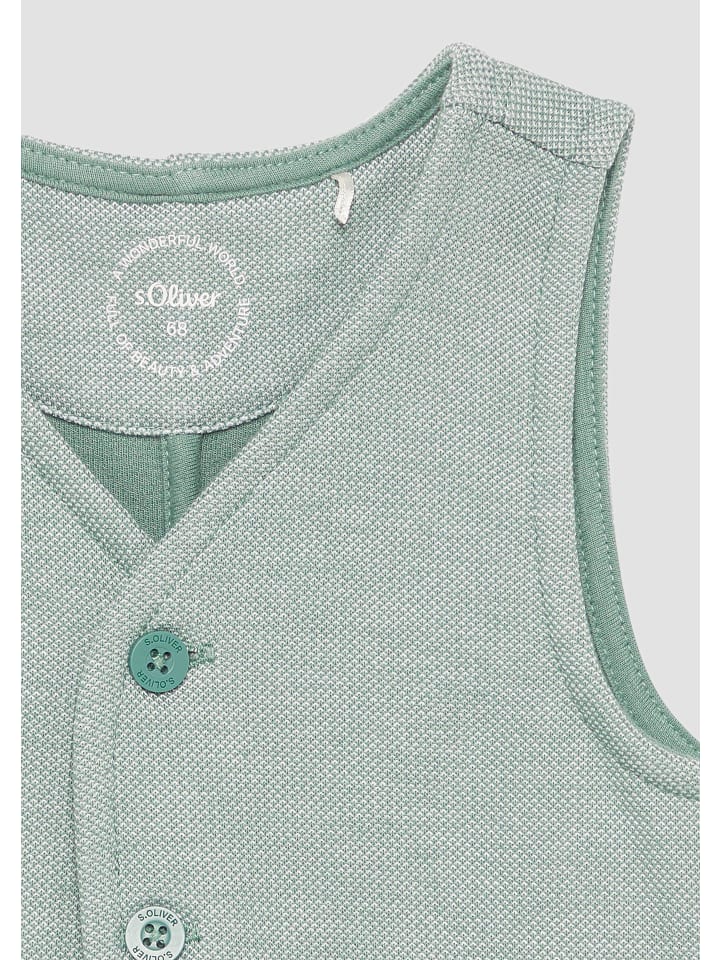 s.Oliver Indoor-Weste ärmellos in Türkis günstig kaufen 86