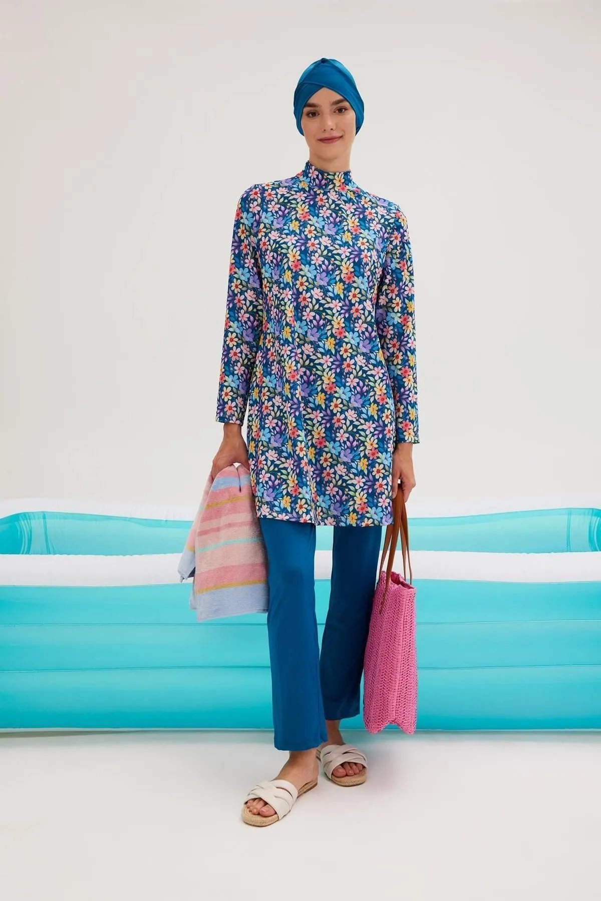 DeFacto  Dreifach-Burkini in normaler Passform B0991ax23sm