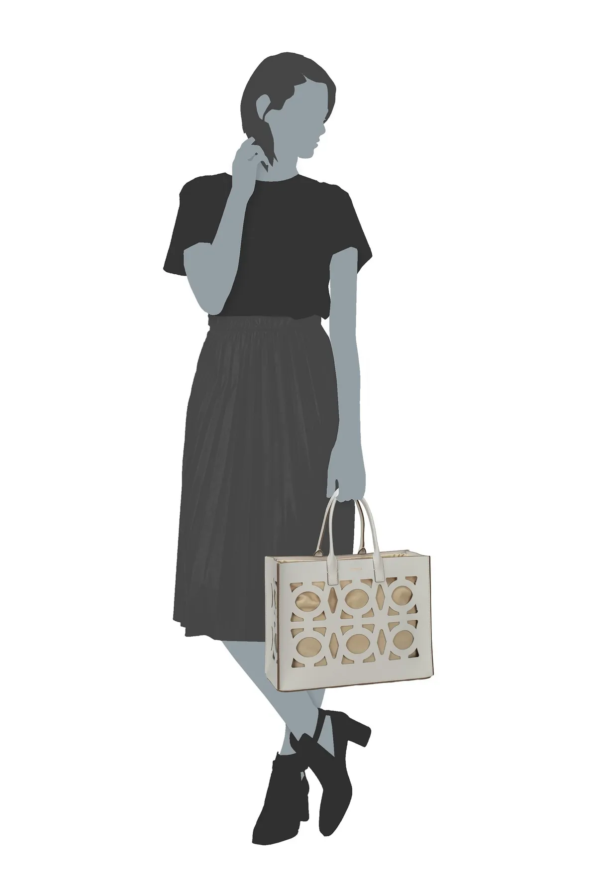 Coccinelle  Handtasche Monogram Slice 1802