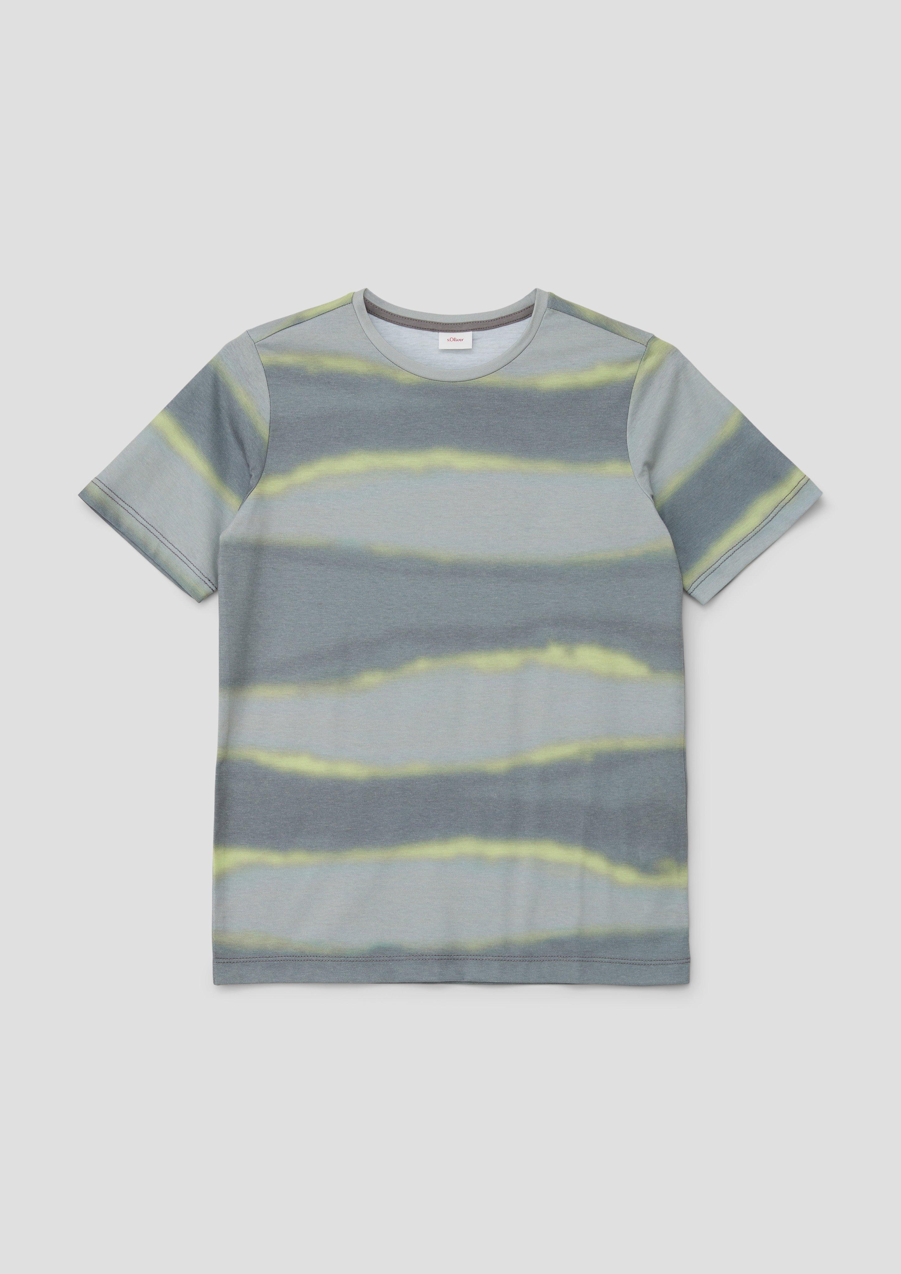 T-Shirt mit All-over-Print  2143084-94D1