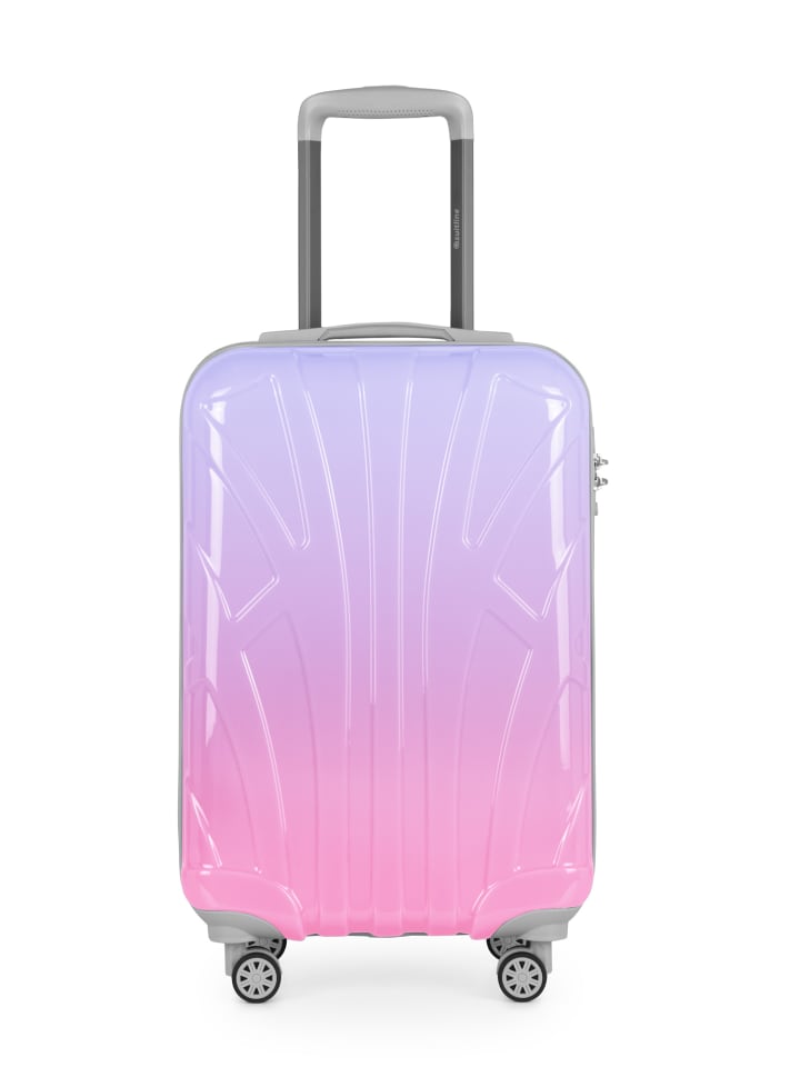suitline Handgepäckkoffer 55x35x20 cm Carry-On 55cm Hartschale 34 L in Sakura günstig kaufen S
