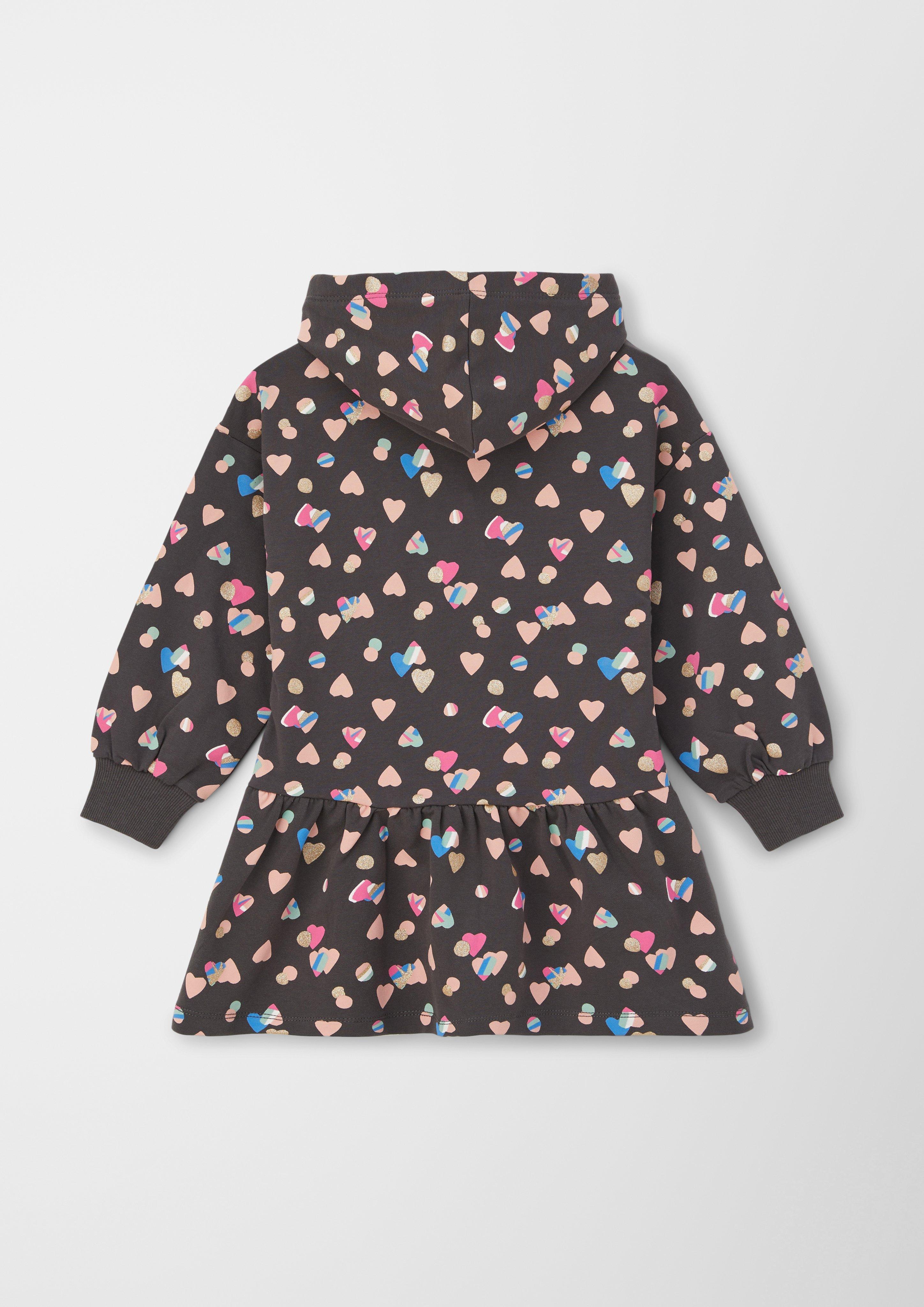 Sweatkleid mit Glitzer-Print  2122682-96A3