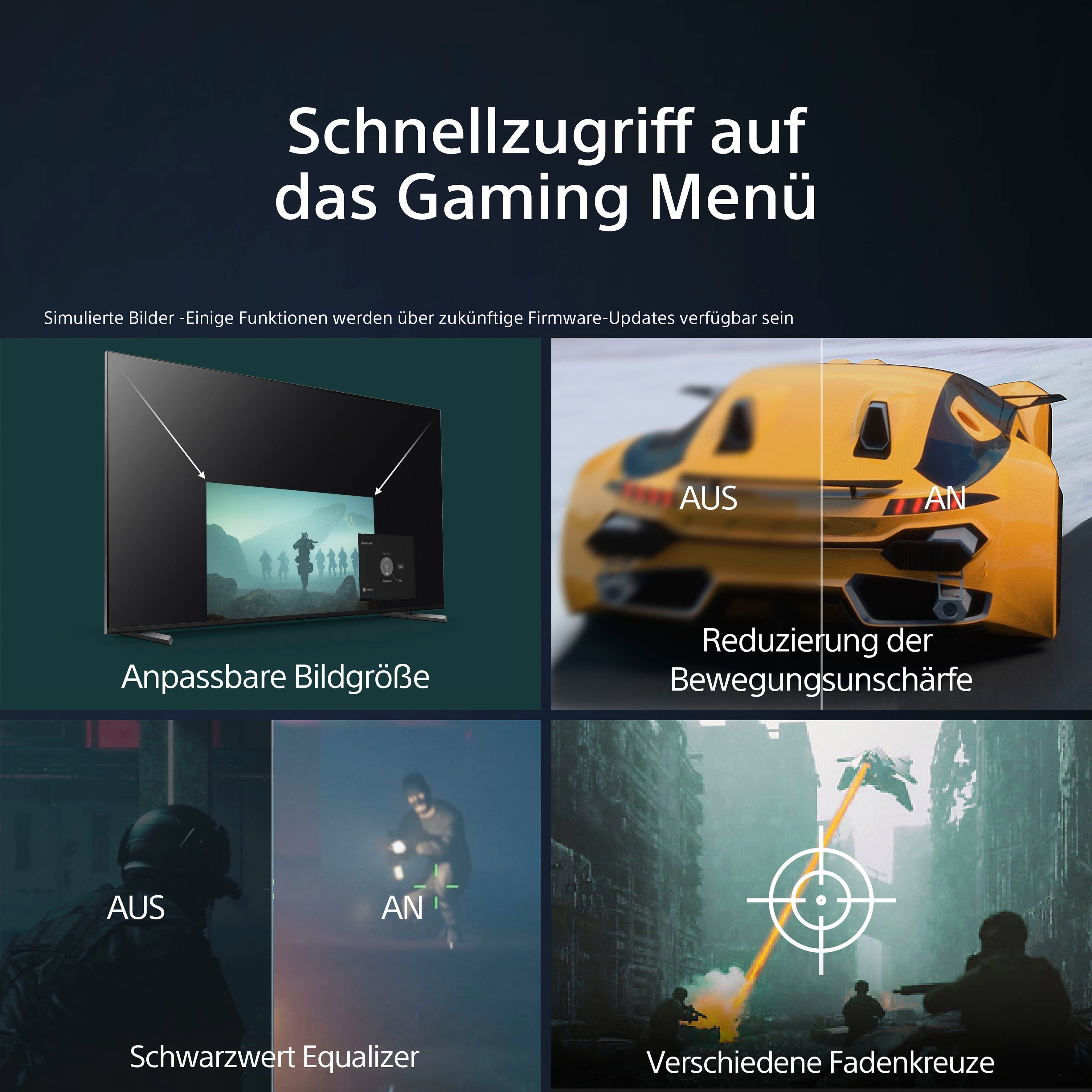 Sony KD-50X75WL LED-Fernseher (126 cm/50 Zoll, 4K Ultra HD, Google TV, Smart-TV, BRAVIA CORE, HDMI 2.1, Gaming-Menü)