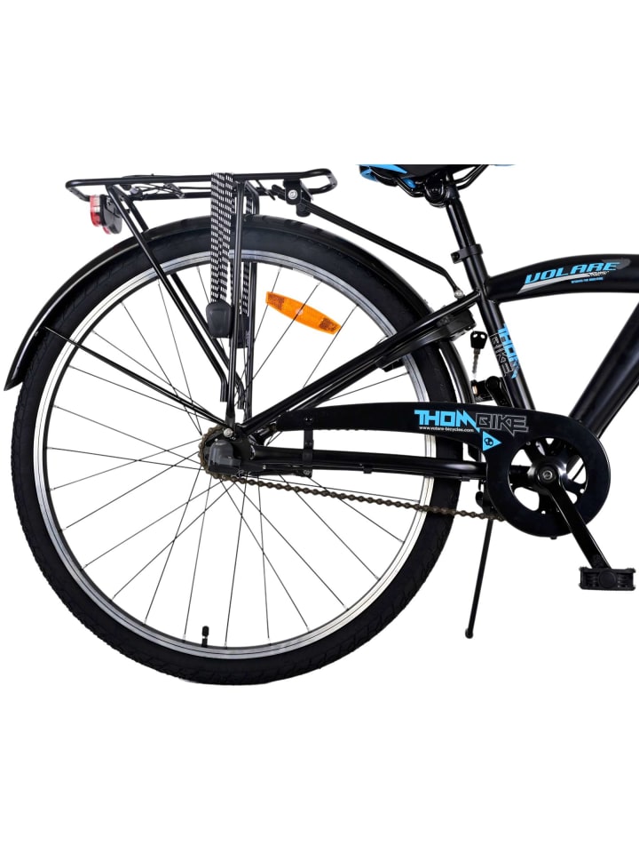 Volare Kinderfahrrad Thombike für Jungen 26 Zoll Kinderrad in Schwarz Blau 9 Jahre günstig kaufen onesize