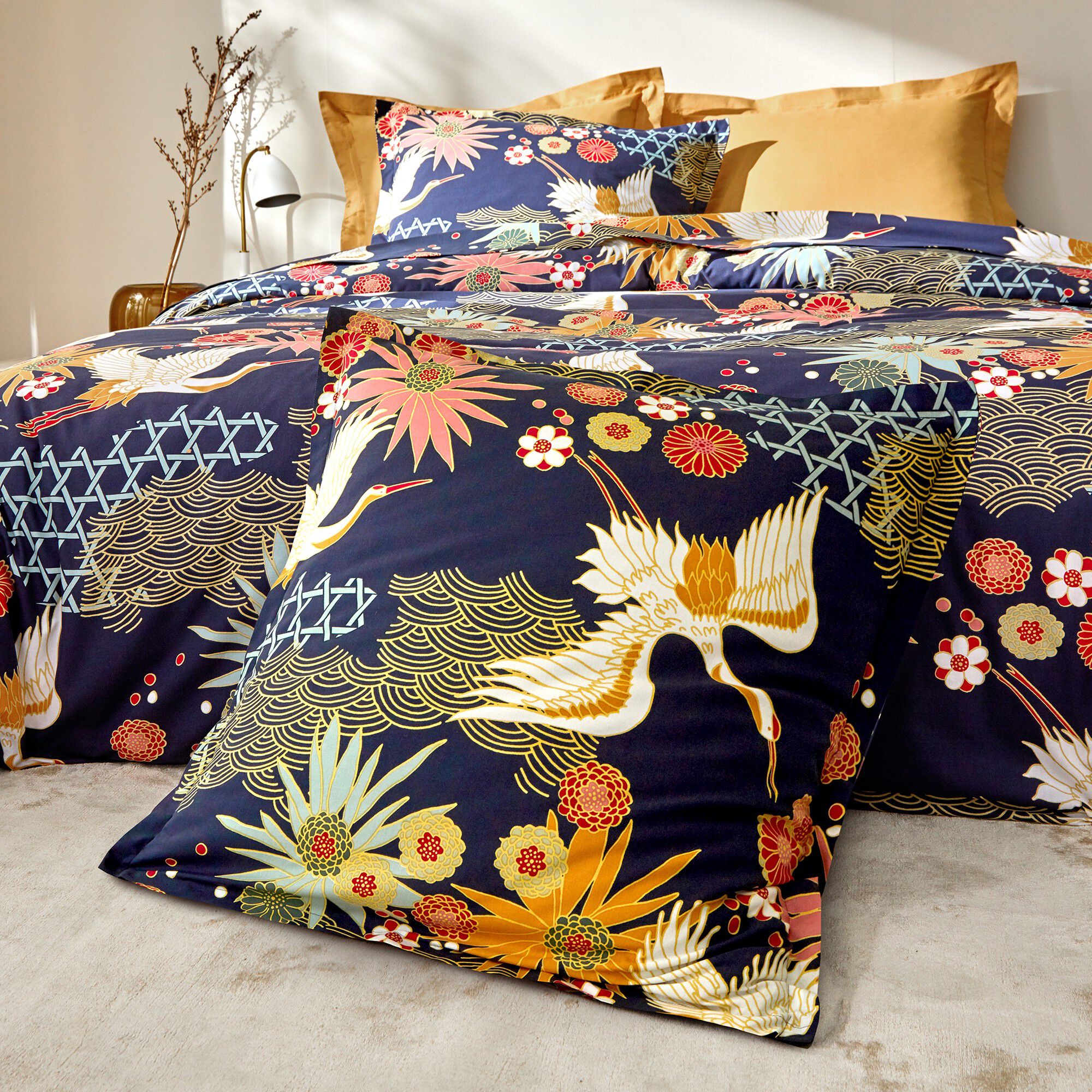 Linge de lit Asia en coton
