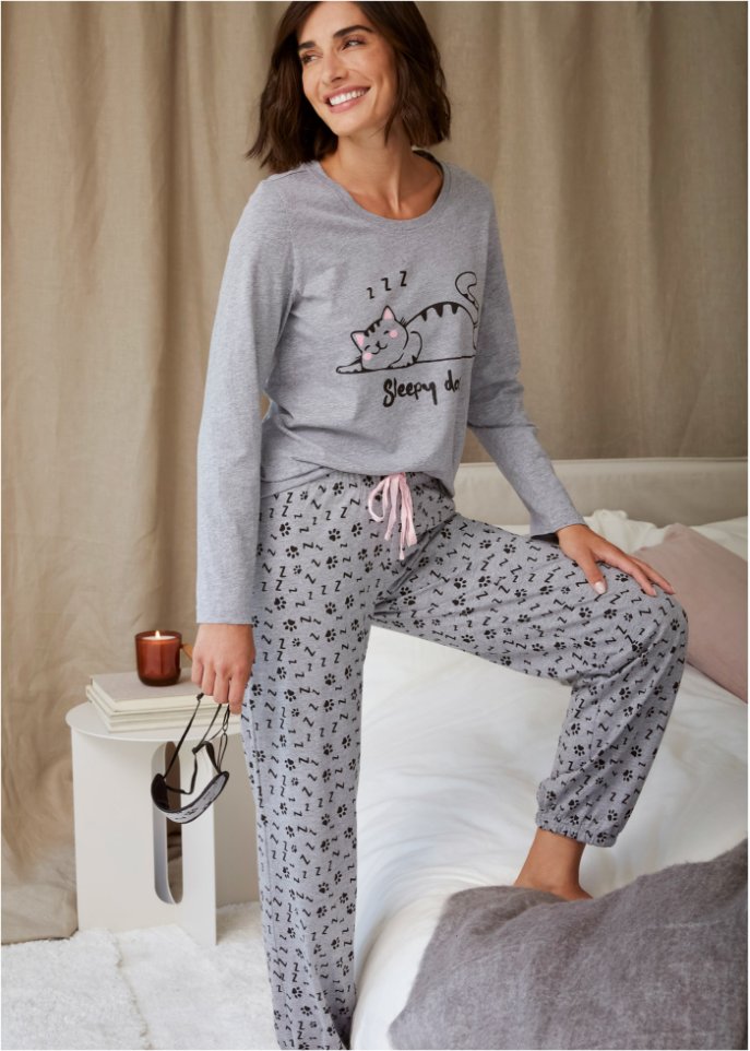 Pyjama mit Schlafmaske