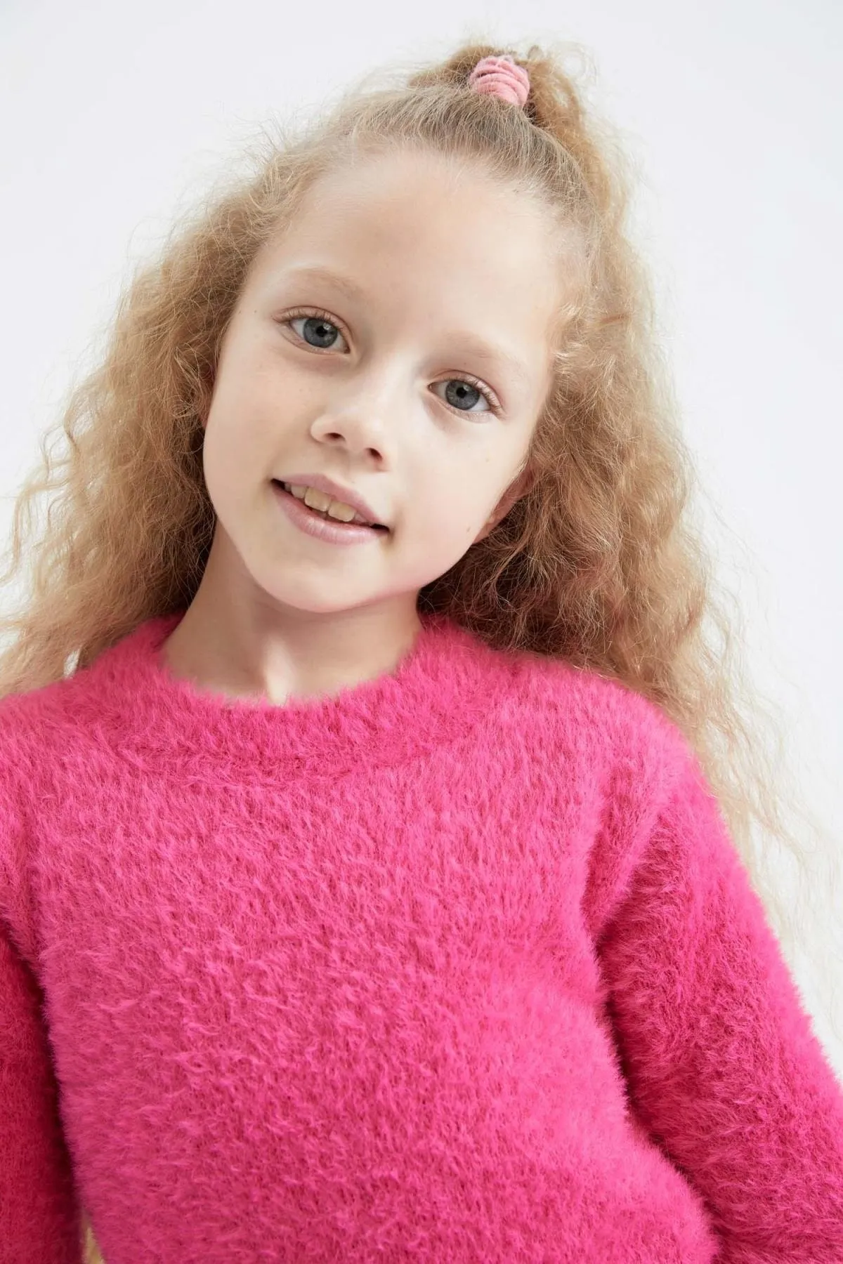 DeFacto  Weicher Mädchenpullover mit Rundhalsausschnitt