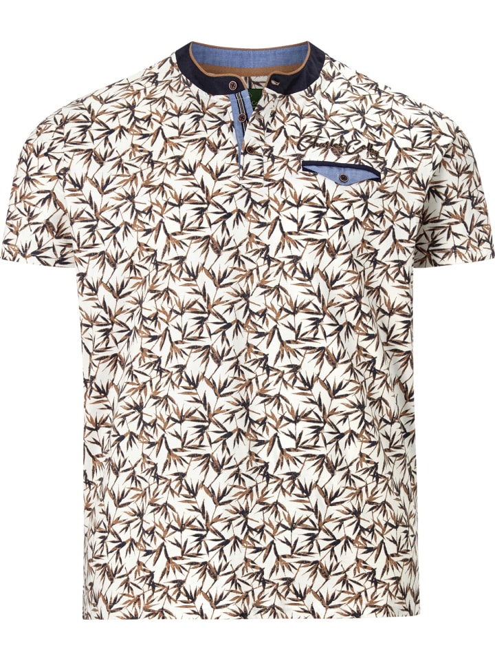 Charles Colby T-Shirt EARL LYNDON in weiß bedruckt günstig kaufen