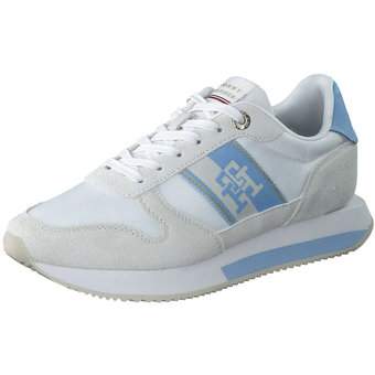 Tommy Hilfiger Runner With TH Webbing in weiß